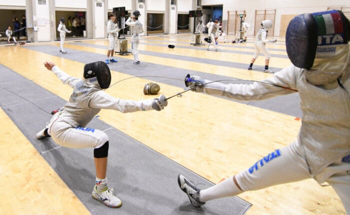 sport camp viaggio organizzato scherma fencing academy
