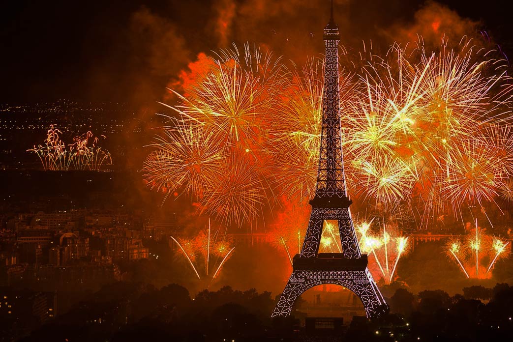 Viaggio organizzato a Parigi per il Capodanno: Fuochi d’artificio
