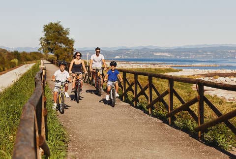 Piste clicabili e vacanze in bici in Friuli Venezia Giulia