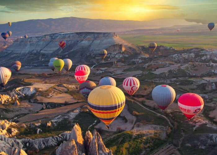 viaggio organizzato in cappadocia e istanbul in aereo