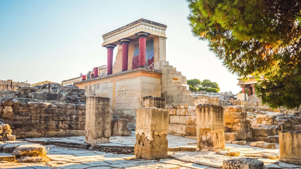 Paesaggio di Creta durante un viaggio alla scoperta dell’isola greca
