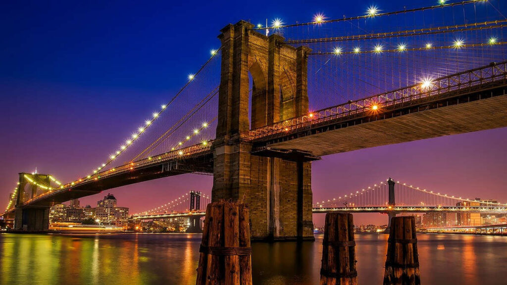 Il ponte di Brooklyn per il Capodanno a new york viaggi organizzati in aereo