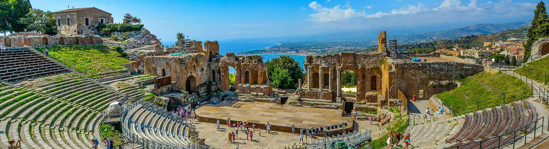 tour organizzato di gruppo a Taormina sullo spettacolare Teatro Greco