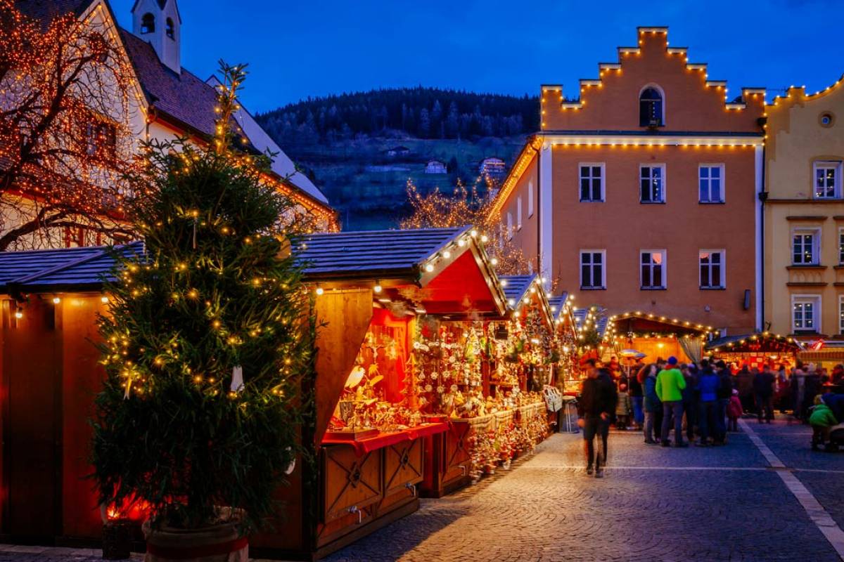 Come raggiungere i mercatini di Natale in Trentino