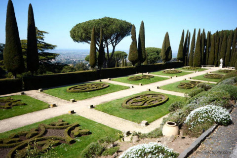 I meravigliosi castelli romani con castel gandolfo