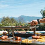 una splendida vacanza nelle marche BBQ alla Clementi Academy