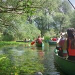 viaggio organizzato in abruzzo sul friume Tirin in canoa